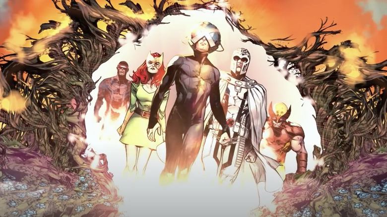 House of X Powers of X Cyclops Jean Grey Professor X Magneto Wolverine