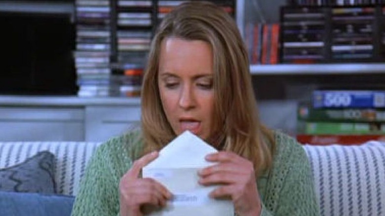 Susan lick envelope Seinfeld